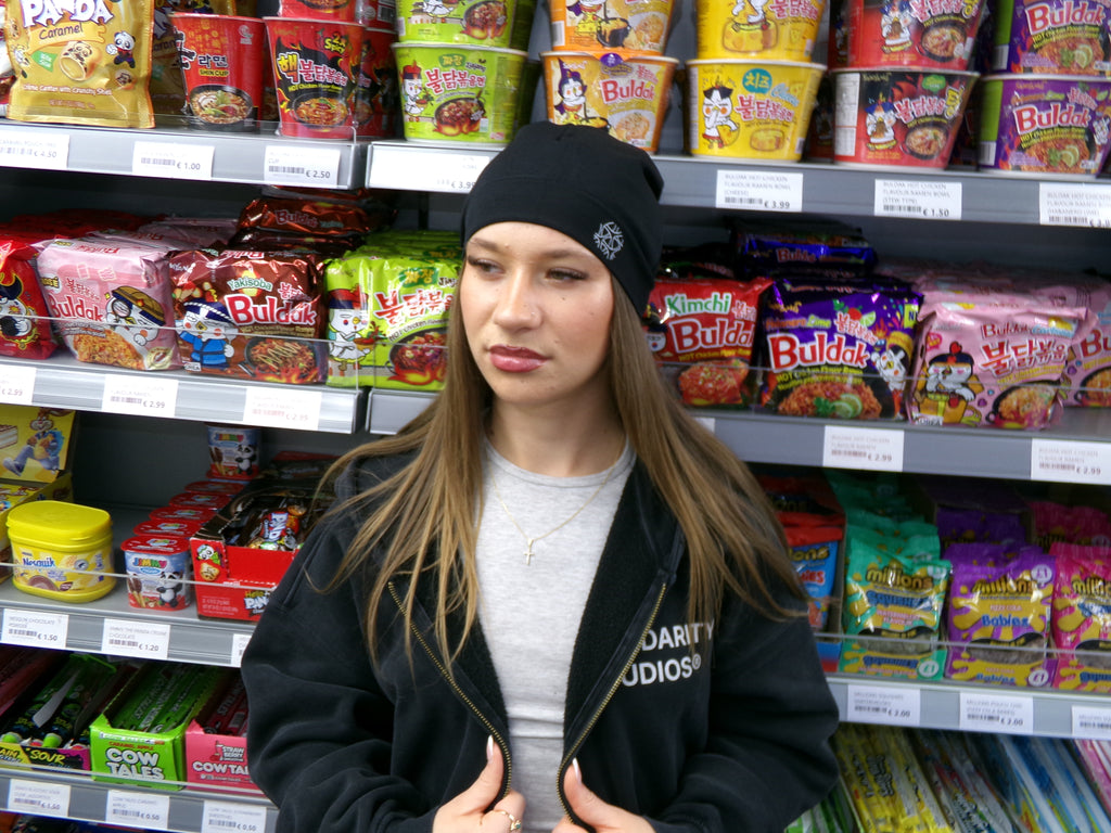 Solidarity Studios Windproof Beanie - Eclipse Black