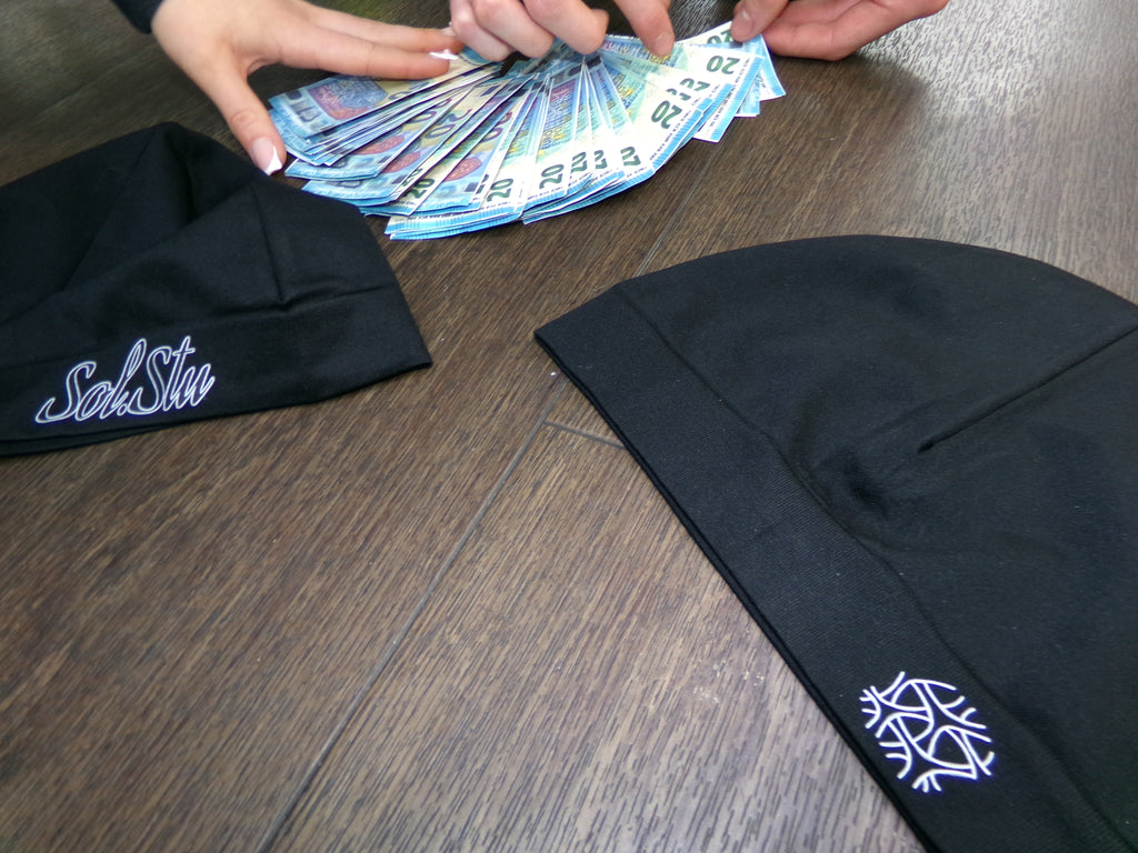 Solidarity Studios Windproof Beanies - Phantom Black