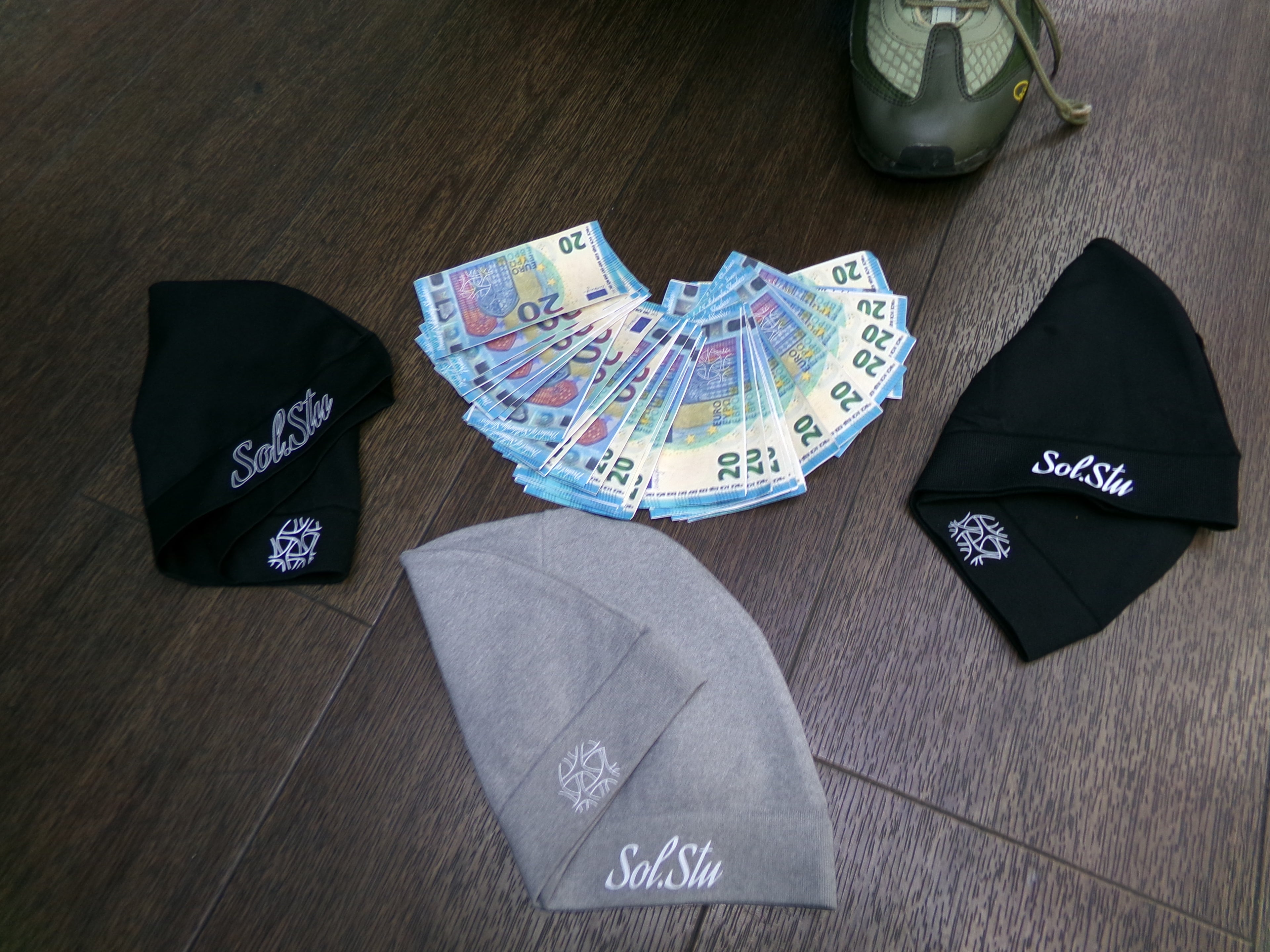 Solidarity Studios Windproof Beanies - Phantom Black